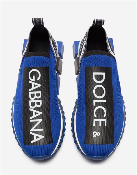 dolce gabbana blue vans|dolce and gabbana blue shoes.